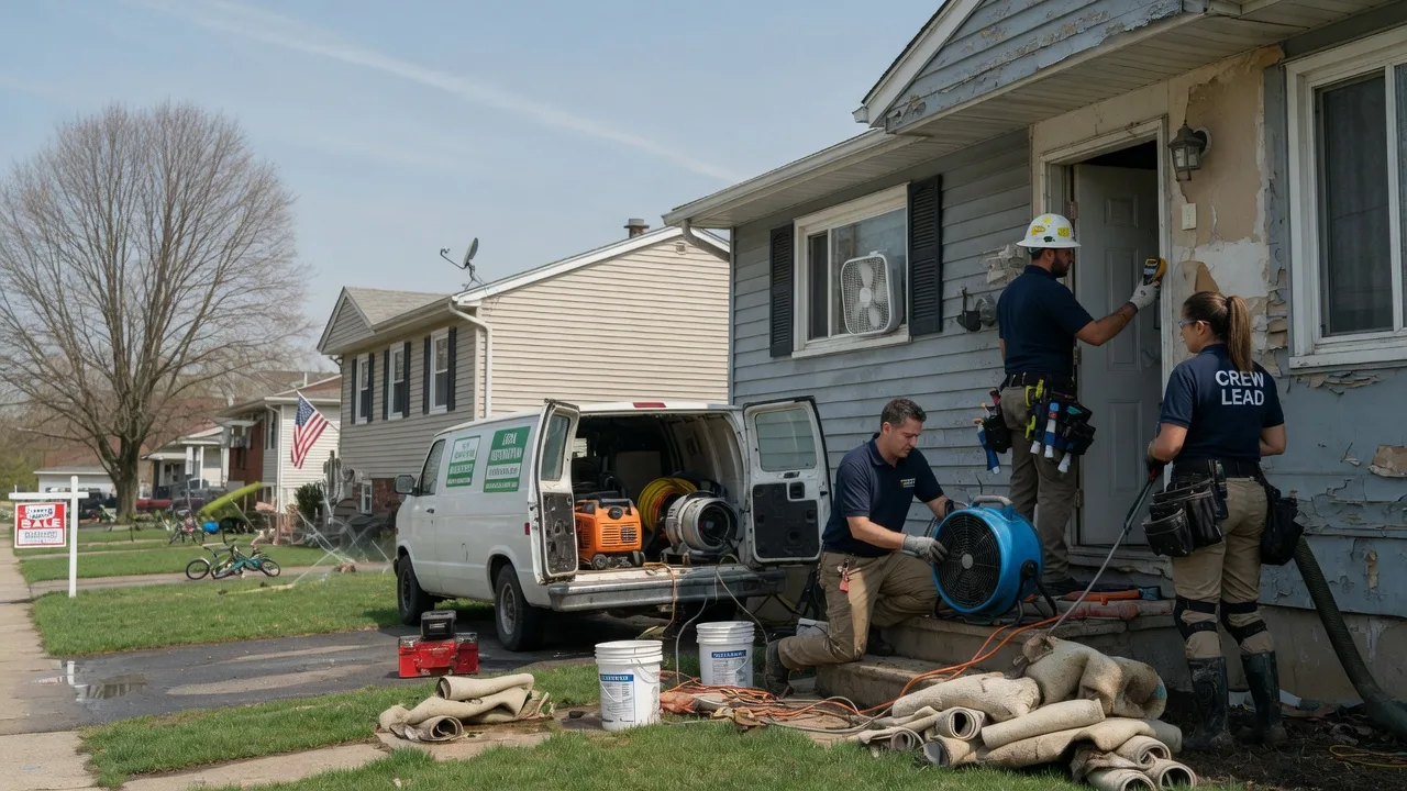 Flood Cleanup in Mocksville, NC near me