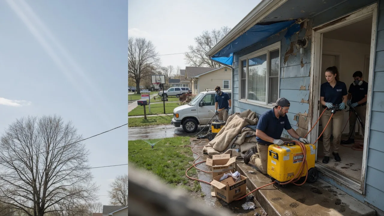 Basement Flood Cleanup in Mocksville, NC near me